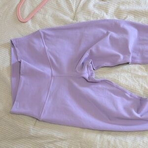 ALO Yoga High Waist Lavender Leggings